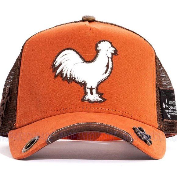 Red Monkey The Cock RM1387 Limited Edition Unisex Trucker Hat Cap | 2 Colors - Picture 7 of 15